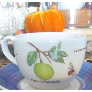 Sarah's Garden Wedgewood Blue CUP ONLY NEW 1997 Citrus England Queens Ware‎